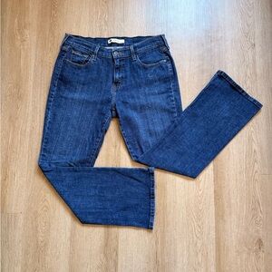 Levi's 515 Medium Wash Women's Stretch Denim Bootcut Jeans Western 32” Waist